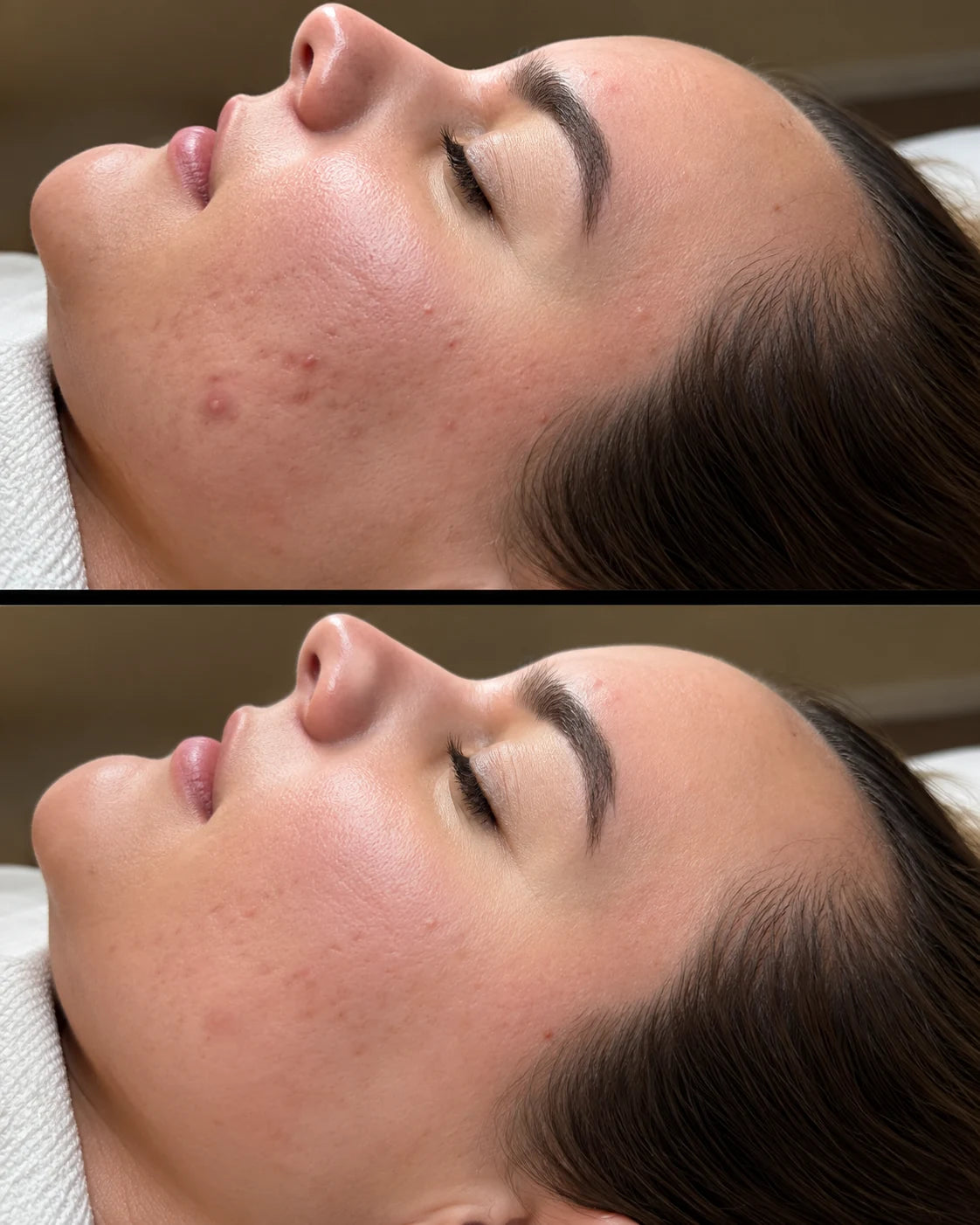 Before and after photo, Before / After